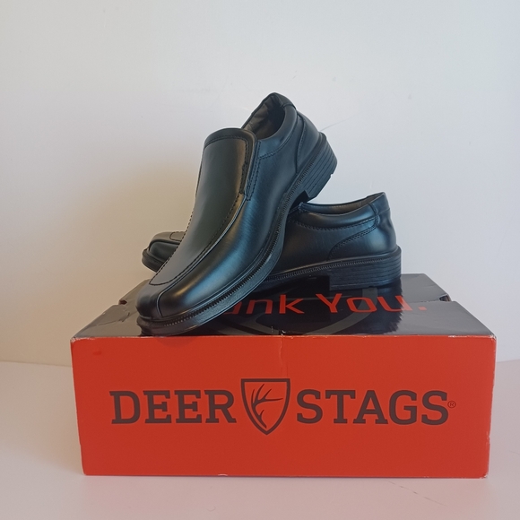 NEW Deer Stags Greenpoint Men's Slip On Dress Shoes Size 11 NIB - Picture 1 of 11
